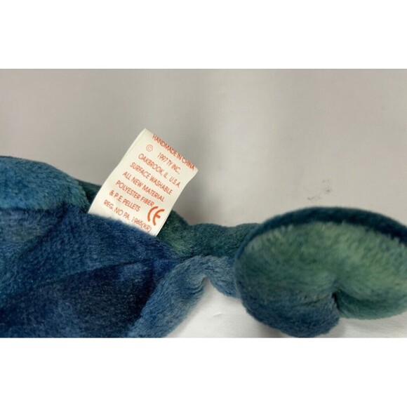 Ty Beanie Babies Lot Claude the Crab, Scaly the Lizard, Rainbow the Chameleon - Picture 11 of 12